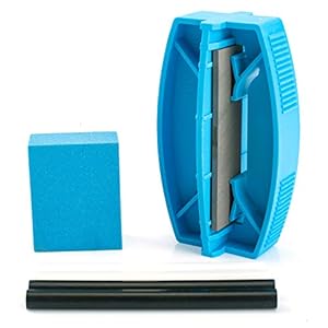 XCMAN Completo Sci Snowboard Bordo Laterale Tuner Cura Kit Laterale Angolo Sci Attrezzo+Gummi Stone PTEX Base Riparazione