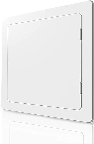 Panel de acceso para paneles de yeso, 12 x 12 pulgadas, cubierta de orificio de pared, puerta de acceso, panel de acceso de plomería para paneles de