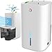 Price comparison product image Dehumidifiers for Home Small Quiet Dehumidifier 30oz 850ml Portable Mini Electric Dehumidifier with Smart Features Auto-Off for Damp Home, Room, Bedroom, Bathroom Wardrobe, Basement, Office,Garage,RV