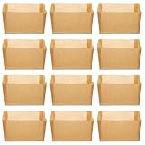 iplusmile 50 Stück Backpapier Toast Liner aus Hitzebeständigem Papier Große Broteinlagen für Kuchen Gebäck Desserts und Vielseitiges Backen Lebensmittelecht Kraftpapier