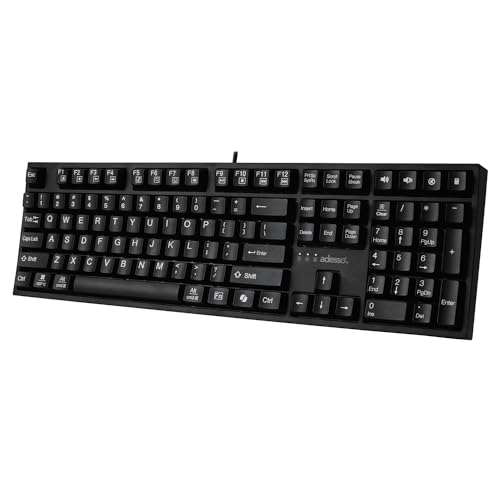 ADESSO AKB-670UB Mechanical Keyboard with AI Hotkey