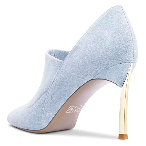Castamere Women Stiletto High Heel Pointed Toe Slip-on Pumps Wedding Office 3.3 Inches Heels4