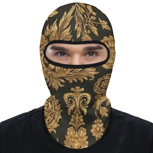 Balaclava para Hombre y Mujer con Elementos Decorativos, Máscara Completa para Deportes al Aire Libre como Ciclismo y Pesca, 1 unidad miniatura 1