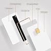 J3R150 Chip Java JCOP Card - UNFUSED Dual Interface Chip Java JCOP4 Cards,with EMV Function, 150K EEPROM with 2 Track HICO Magnetic Stripe, Replace UNFUSED J2A040 Chip Java JCOP (1 Pack)