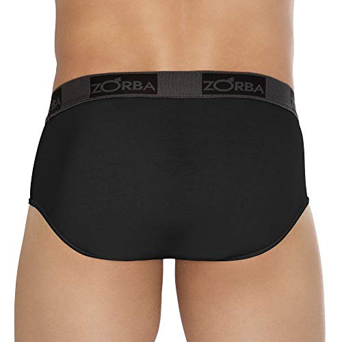 Cueca Slip , Zorba, Masculino, Preto, GG