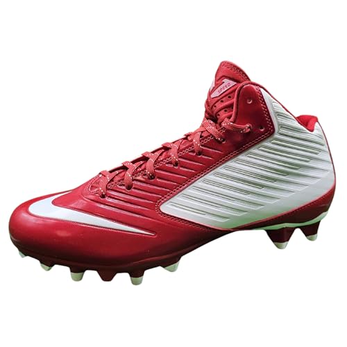 Nike Mens TD Football Vapor Untouchable 3 Speed White/Kelly Emerald Green, Size 14 (M) US