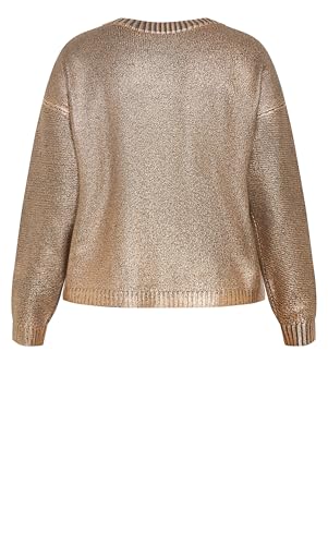 Image of City Chic Plus Size Jumper Iliana in Silver