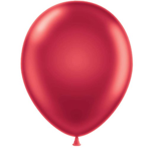 Tuf-Tex 10053 11" Startfire Red Latex Balloons,
