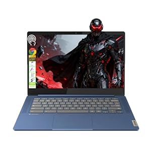 Lenovo IdeaPad Slim 3 Chromebook – Laptop de 14″ con pantalla táctil FHD, MediaTek Kompanio 520, 4GB RAM, 64GB eMMC + unidad flash USB de 64GB, económico para estudiantes, usuarios cotidianos y