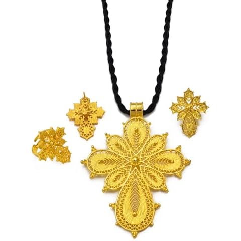 Elegant Ethiopian Jewelry Set for Women Cover