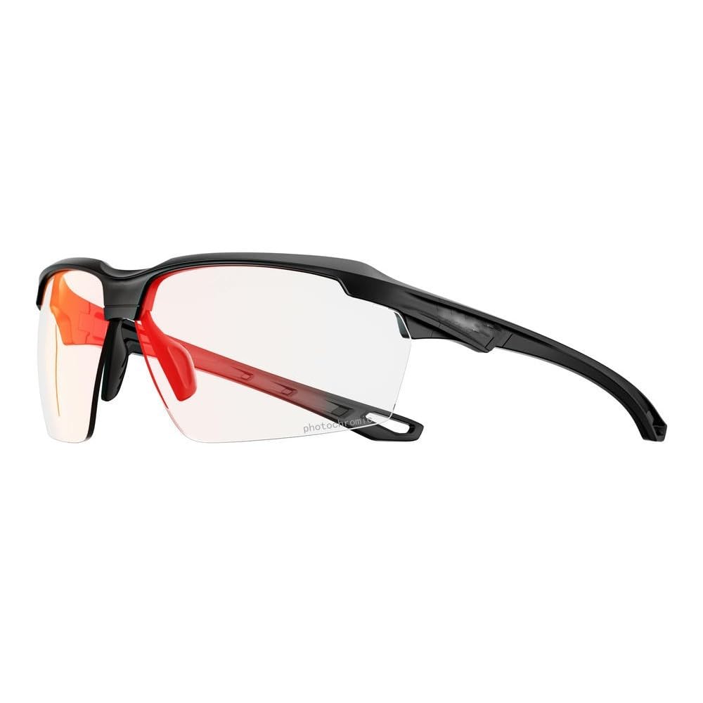 DYRBF fotochromowe okulary rowerowe mężczyźni kobiety sportowe okulary przeciwsłoneczne ochrona UV400 pół obręczy design antypoślizgowe noski do roweru szosowego roweru górskiego biegania