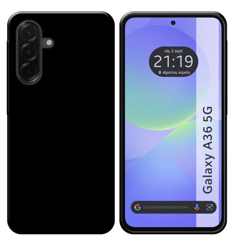 Tumundosmartphone Custodia In Silicone Gel Tpu Nera Per Samsung Galaxy A36 5G