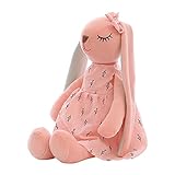 Yyiingkku ぬいぐるみ 動物 うさぎ人形 子供 抱き枕 おもちゃ 萌え 添い寝 本物そっくり 装飾 子供 手触り ふわふわ 縫いぐるみ もちもち かわいい 癒し系 抱き心地 ギフト お祝い お誕生日 プレゼント 35cm