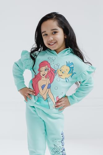 Image of Disney Girls' Fleece Hoodie and Jogger Set for Baby & Kids