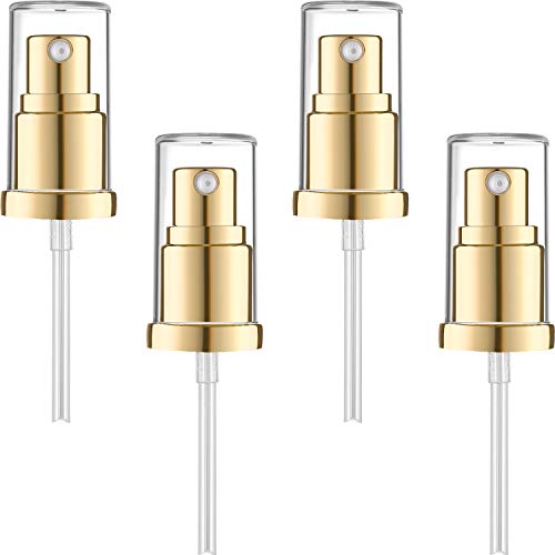 Honoson 4 Pcs Replacement Foundation Pumps Compatible with Double Wear,Gold