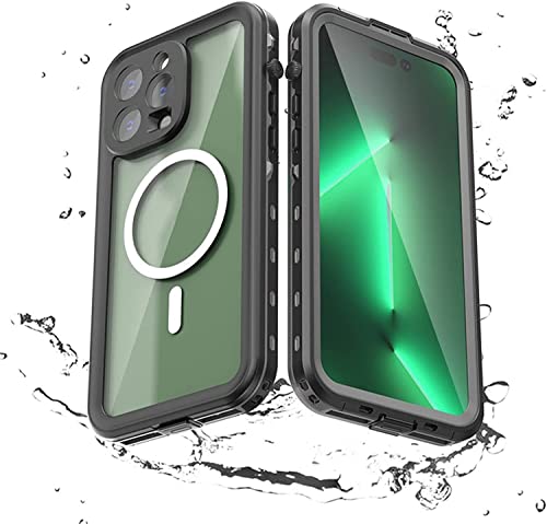 Coque iPhone 14 Pro transparente et antichoc en silicone avec miroir PC - 2