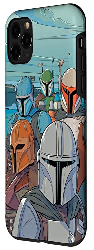 Coque iPhone 11 Pro Star Wars pour éviter les rayures avec style Mandalorian