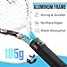 INSUM 21 inch Tennis Racket for Kids Aged 4~6 Beginner, Multi-Color & Size Youth Tennis Racket Come with Shoulder Cover Bag for Carry