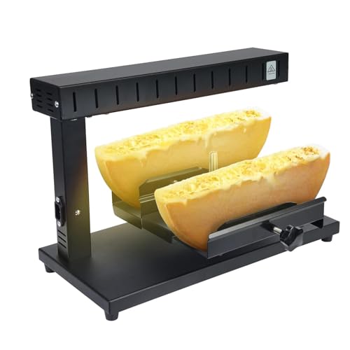 Fundidor De Queso De 750 W, Fondue Eléctrica Comercial Con Temperatura Ajustable For Queso Suizo De Media Rueda, Dispensador De Fundido De Calidad For Restaurantes