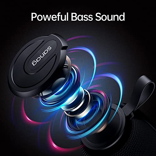 Sanag Portable Bluetooth Speaker, 360 Hd Surround Loud Sound And Deep Bass, 25W Wireless Stereo Dual Pairing, Ipx7 Waterproof, Bluetooth 5.0, 24H Playtime For Outdoors, Travel, Home And Party #TOP1