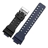 DSGVFNE Correa de reloj GA100 GA110 GLS GD-120 Men Women Sport Strap Pulsera conducción Accessorios adecuados for Casio Fit for G-Shock(Brown)
