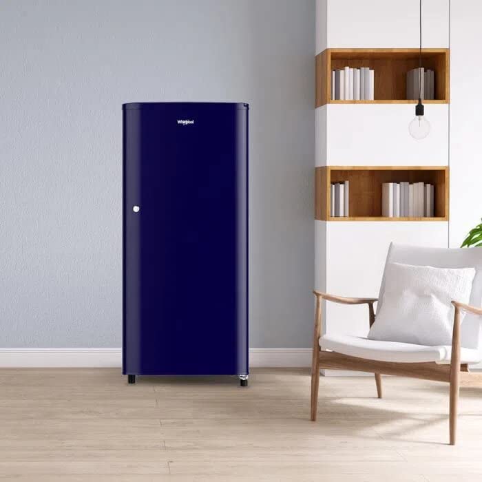 Image of Whirlpool 190 L 3 Star Direct-Cool Single Door Refrigerator (WDE 205 CLS 3S, Blue)