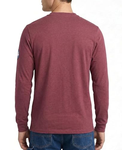 Image of BOCOMAL FR Shirts Flame Resistant Shirt 5.5oz 100% Cotton Light Weight CAT2 Fire Retardant Henley Shirts