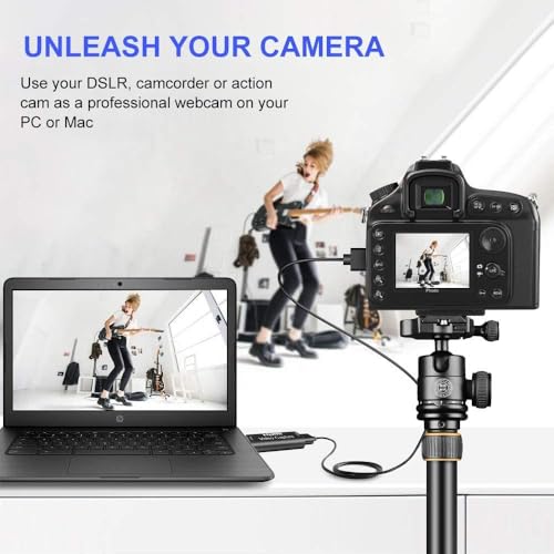 Image of FORIDA 4K HDMI Video Capture Card, HDMI to USB 2.0 Capture Card, 1080P@30FPS Video & Audio Capture Adapter for Live Streaming, Gaming, Video Recording, DSLR Camera, Camcorder, PS5, PS4, Xbox, Switch