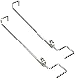 RoadPro V-9009 Chrome Windshield Wiper Huggies Windshield Wiper Blade Tension Rods to...