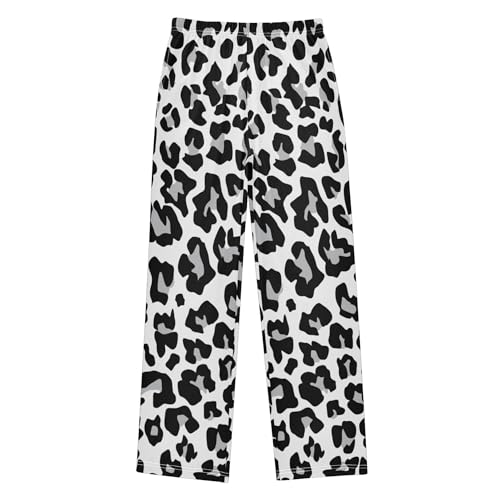 Pajama Pants Pajama Bottoms Soft Pjs Elastic Waist Lounge Pants 6-14Y