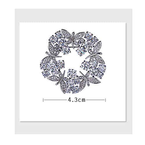 Broches broche femme fleurs bijoux accessoires de mode - 2