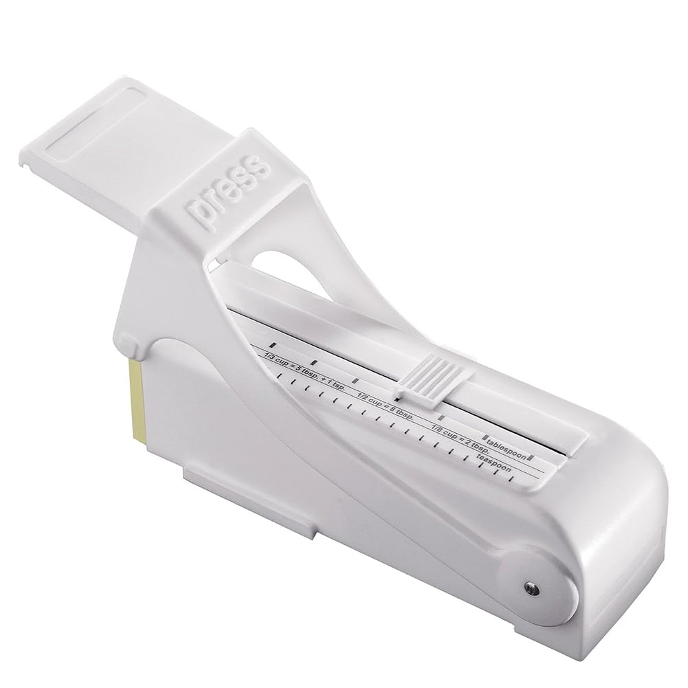 CTRLZS Cheese Toast Separator Butter Cutter Slicing Slicer Measuring Dispenser and Keeper