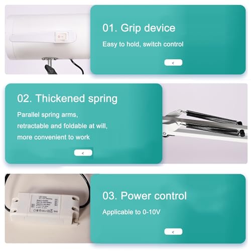 Lampe d'examen médical de type support au sol pour auscultation de précision