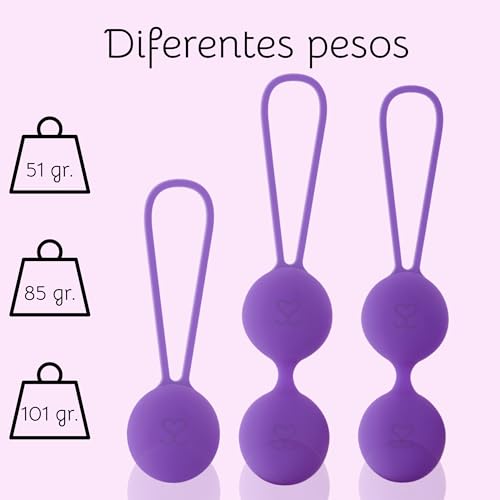 Bolas chinas de silicona premium texturizada con juego de pesos progresivos 5