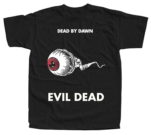 T-shirt Evil Dead 2 movie poster idéal pour vos soirées cinéma et festivals rétro