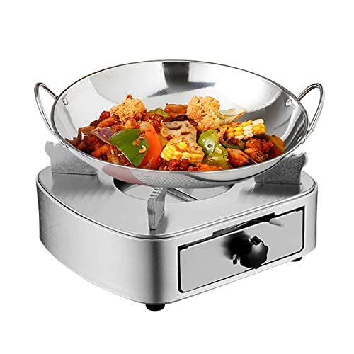 VIIPOO Estufa de Alcohol, Quemador portátil de Estufa de Alcohol de Acero Inoxidable para...