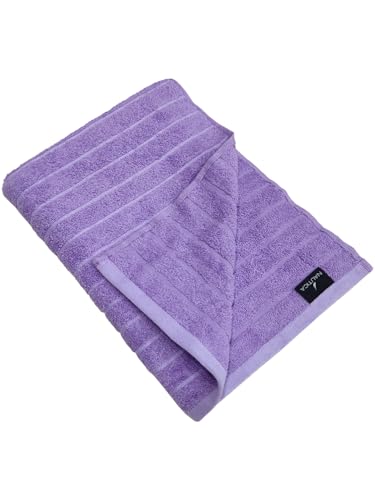 Image of NAUTICA Quick Dry Towel -1pc Bath Towel (ridgeport) | 500 GSM l 30 x 60 inch | Quick Dry Large Pool & Travel Towel | Purple