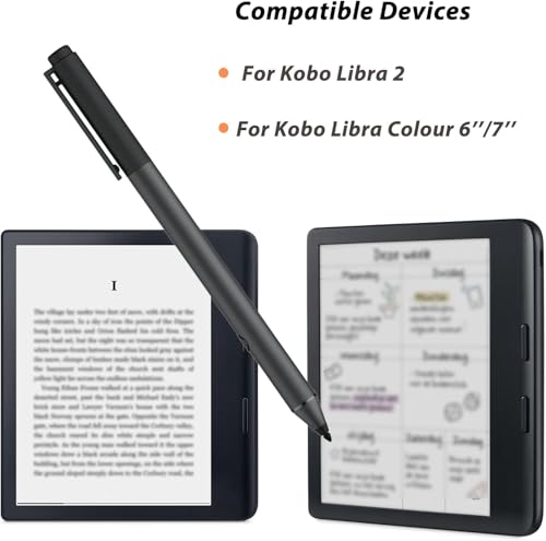 Lápiz compatible con Kobo de precisión fluida para ereaders de 6 y 7 pulgadas 2