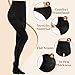MANZI Women's 2-6 Pairs Opaque Control-Top Tights 70 Denier