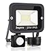20W Faretto LED da Esterno con Sensore di Movimento, bapro Faro Led Super Luminoso 2000LM, IP65 Impermeabile Proiettore Leds, Bianco Freddo 6000K Faretto Luce Esterna per Parcheggio, Giardino, Cortile