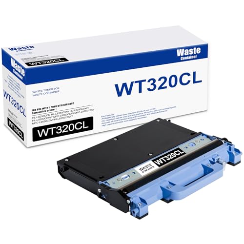 Boîte de toner usagée WT320CL pour imprimantes Brother HL-L8250CDN et MFC-L8600CDW