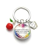 Excellent cadeau pour les enseignants. Remerciez votre professeur avec ce petit porte-clés attentionné.