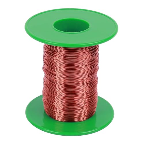 Alambre de cobre esmaltado de 0,35 mm y 110 metros para bobinado de motores