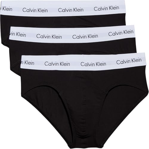 Calvin Klein mens 3P Hip Brief Boxer Short