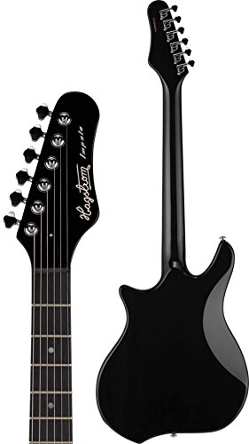 Hagstrom IMP-BLK Guitare électrique 6 cordes Noir brillant Noir - Les Beatles, Paul McCartney, John Lennon, RIngo Starr, George Harrison Hagstrom IMP-BLK Guitare électrique 6 cordes Noir brillant Noir – Image 5