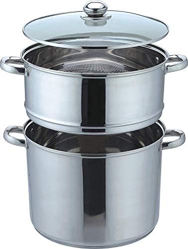 Kamberg Couscous Pan, Stainless Steel, stainless steel, 4 Litres
