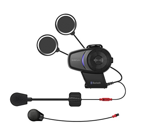 Sena 10S-01 Motorcycle Bluetooth Headset Communication System, Single Pack #TOP3