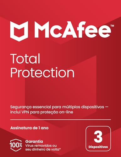 McAfee Total Protection | 3 dispositivos | Software de segurança ...