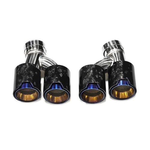 Tuyau d'échappement BMW G30 G31 530i double sortie carbone style M5