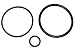 Water Softener O-Ring Seal Kit 7112963 / WS35X10001 for Kenmore, GE, and more Water Systems (Includes P/N: 7170296, 7170254, 7170270)